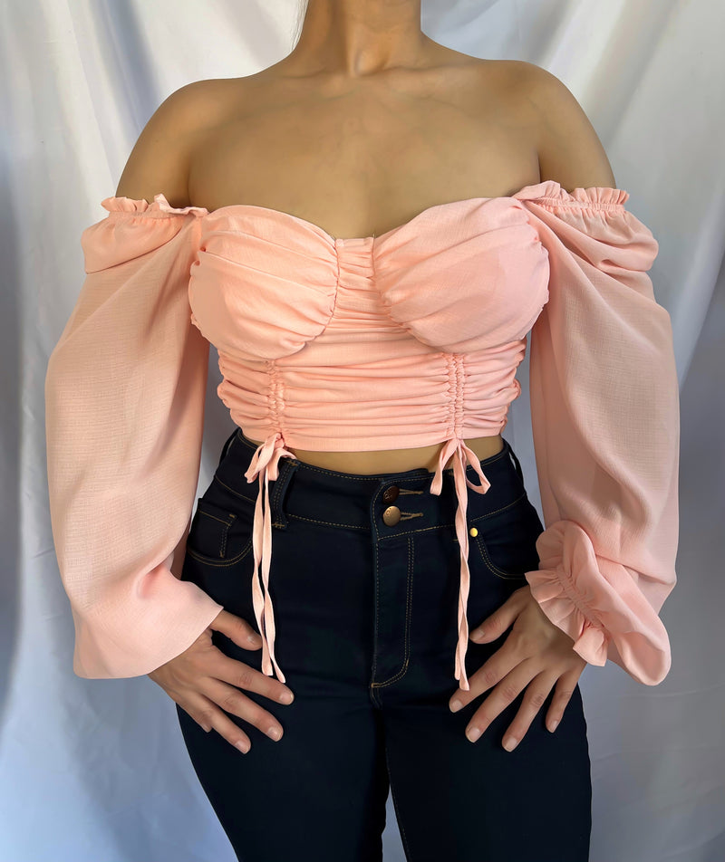 Jade Top ( blush )