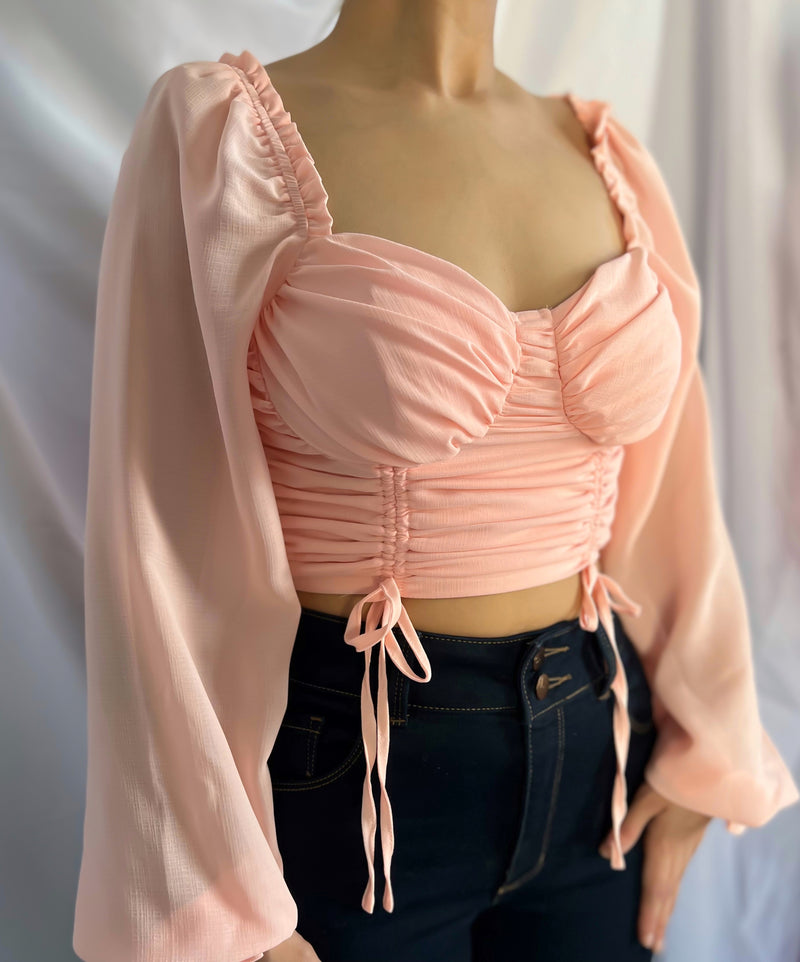 Jade Top ( blush )