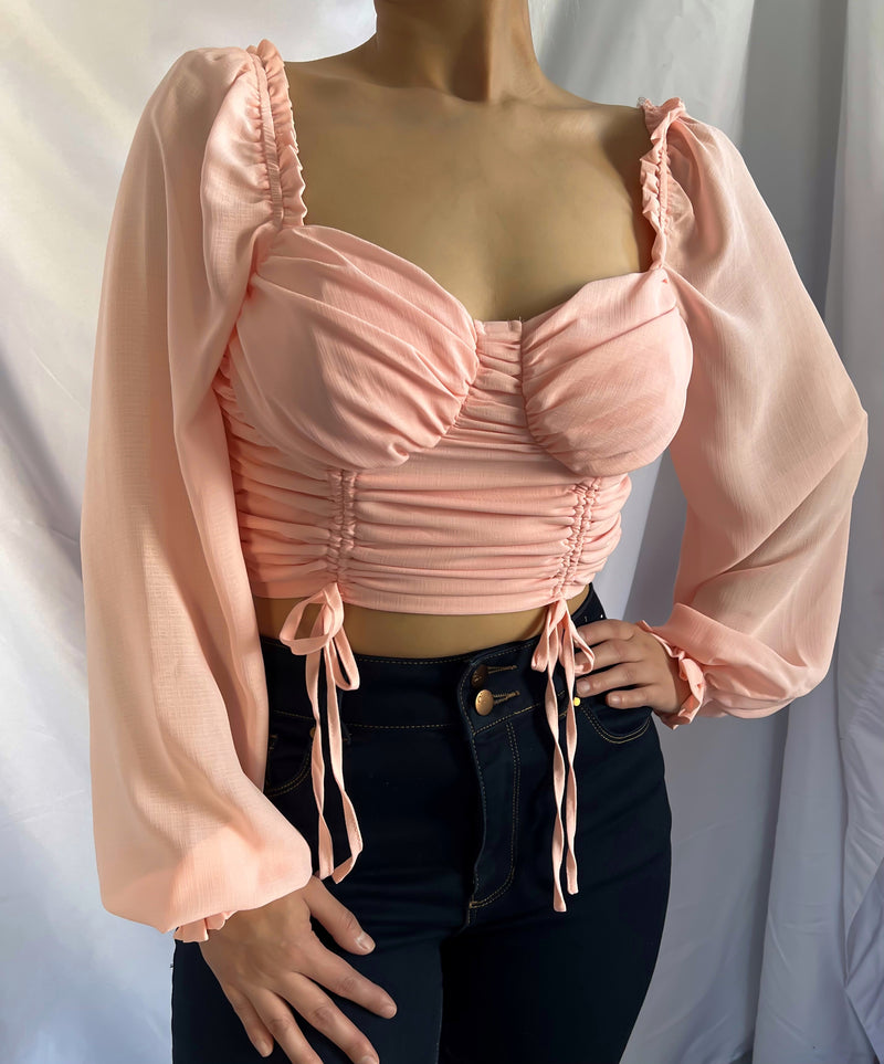 Jade Top ( blush )