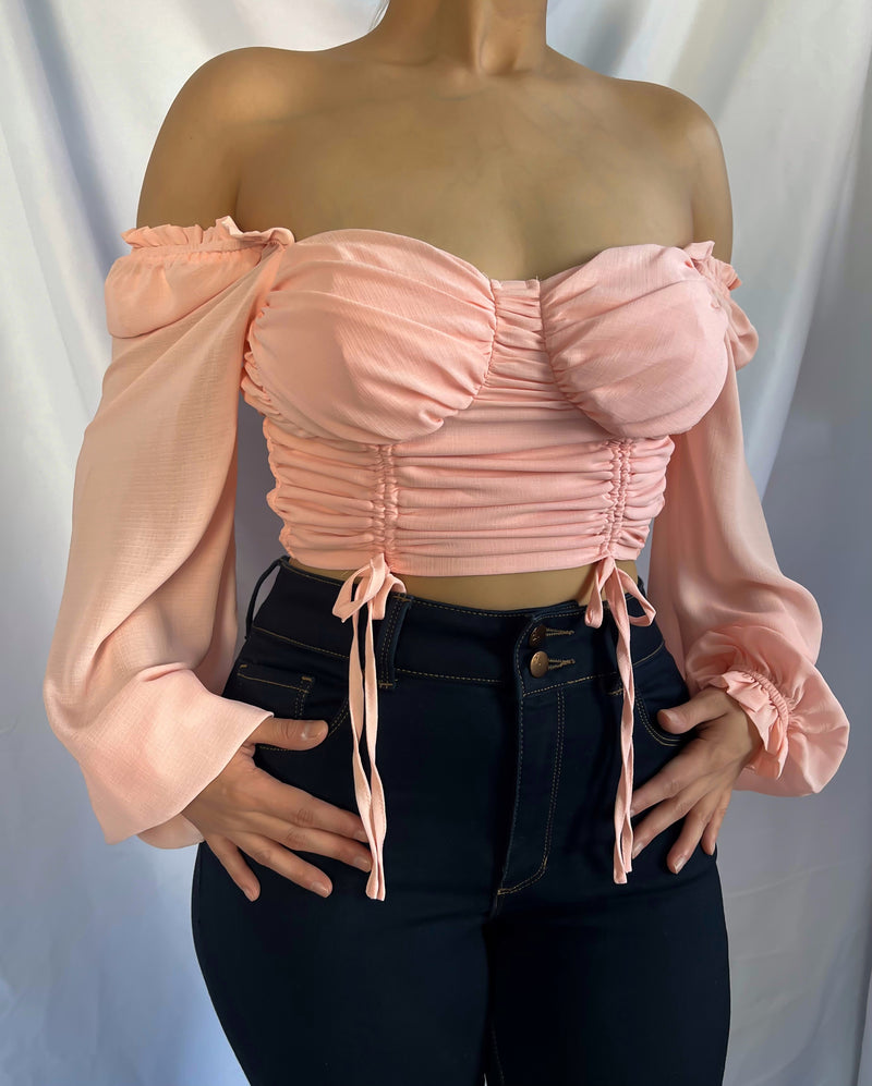 Jade Top ( blush )