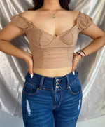 Emilia Top (taupe)